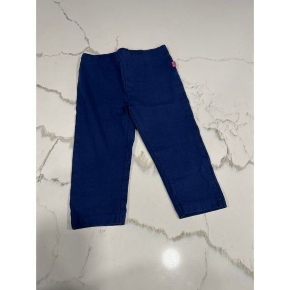 JoJo‎ Maman Bebe blue legging girl capris 4-5